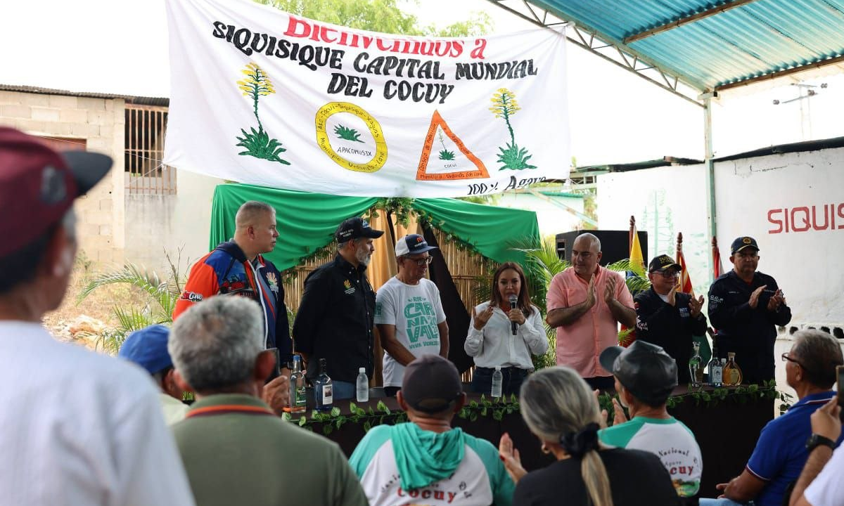 Ministra Coromoto Godoy: “Estamos comprometidos con la promoción del cocuy”