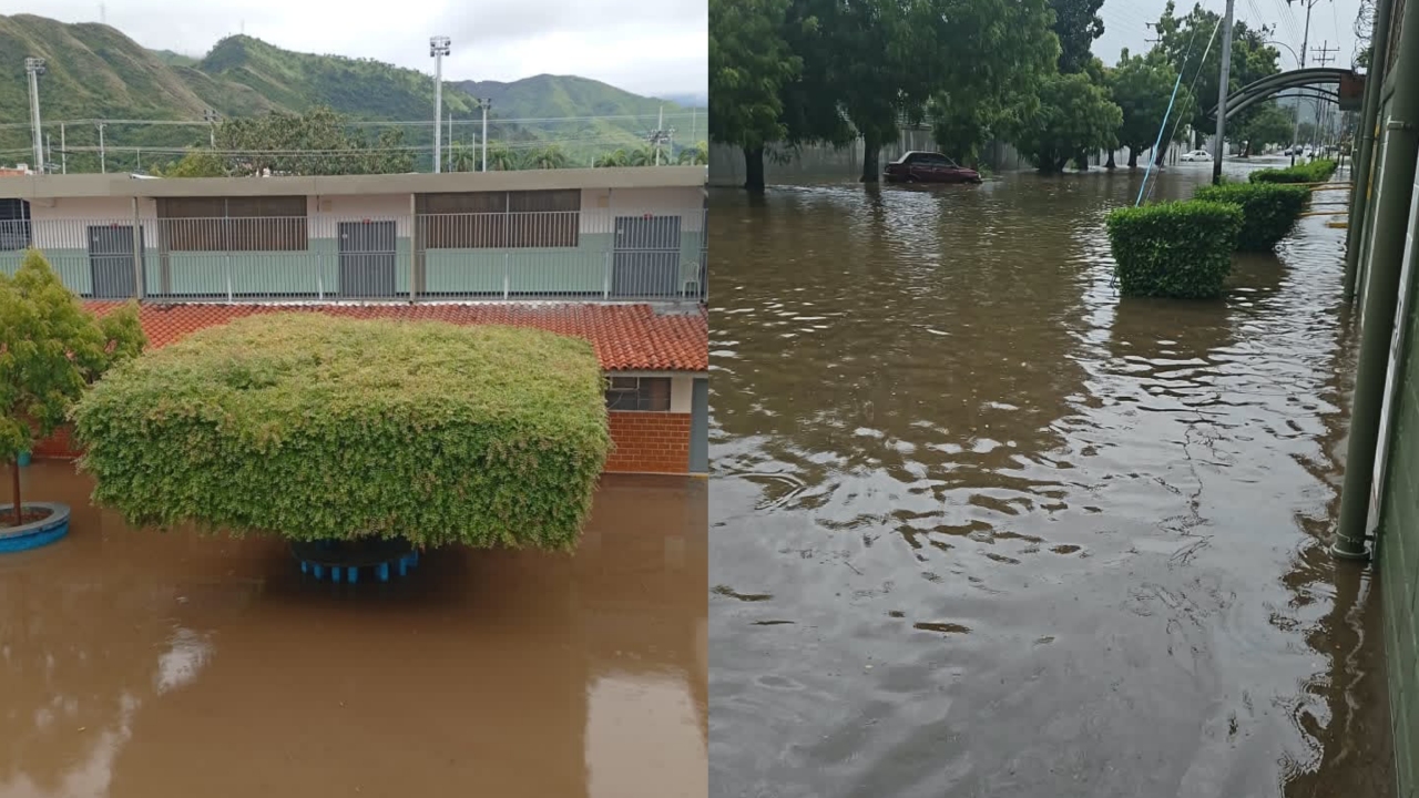 Intensas lluvias provocan inundaciones en Aragua