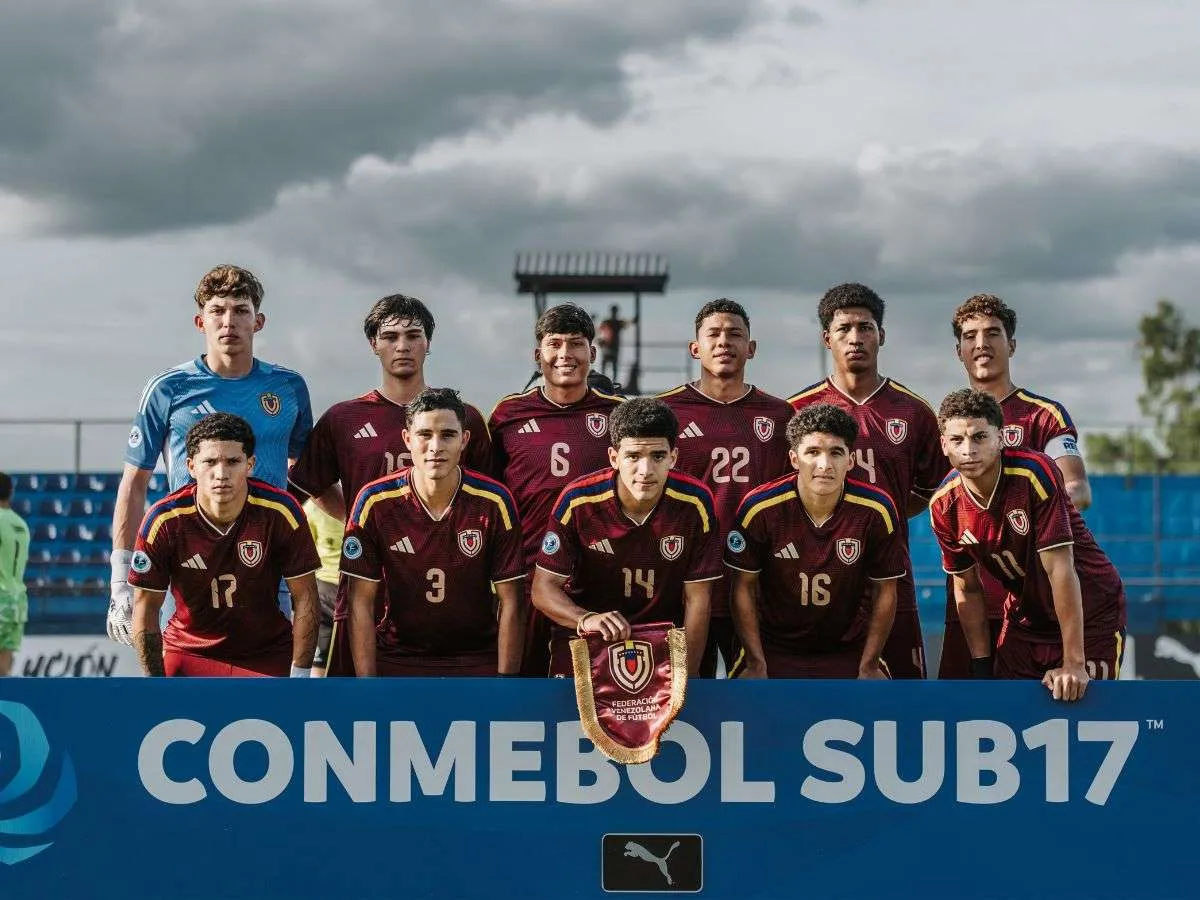 La Vinotinto Sub17 cayó ante Brasil
